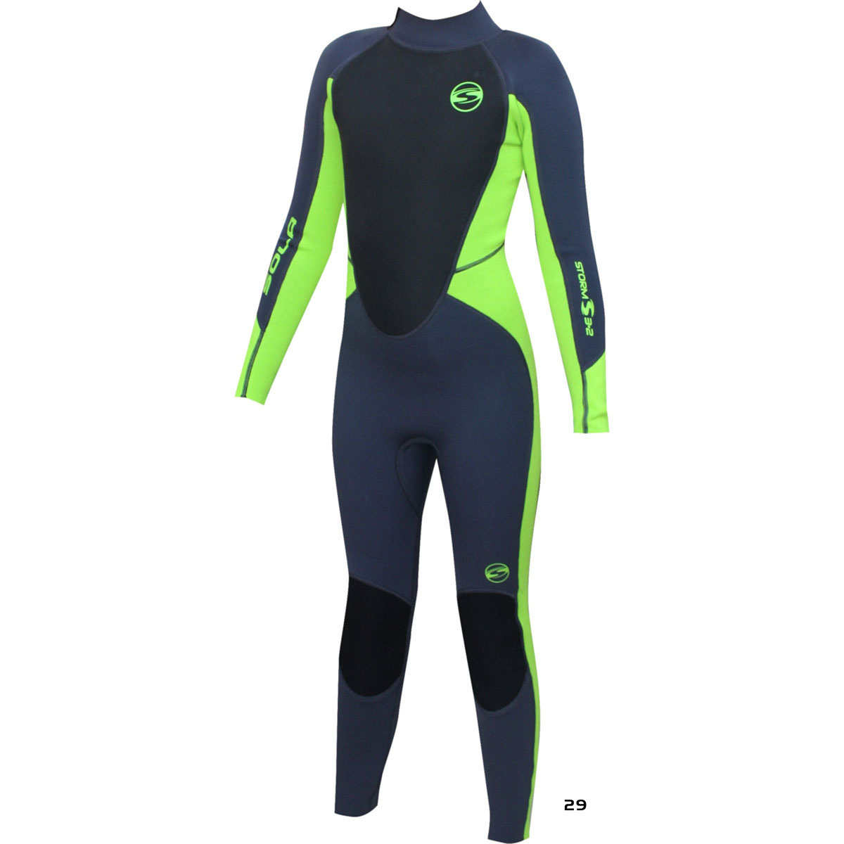 Sola Kids Storm & Flare 3 / 2Mm Neoprenanzug - Kalk