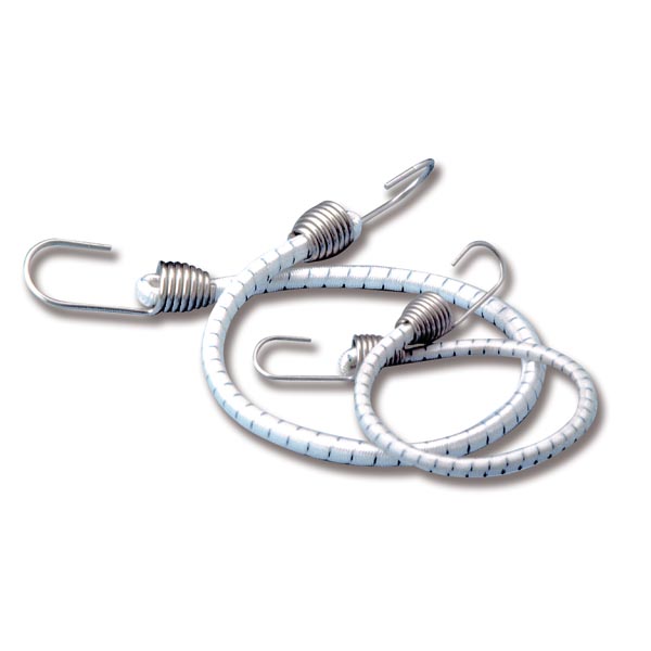 Bainbridge Shock Cord & Edelstahl Haken - 6Mm X 30Mm - Packung Mit 10