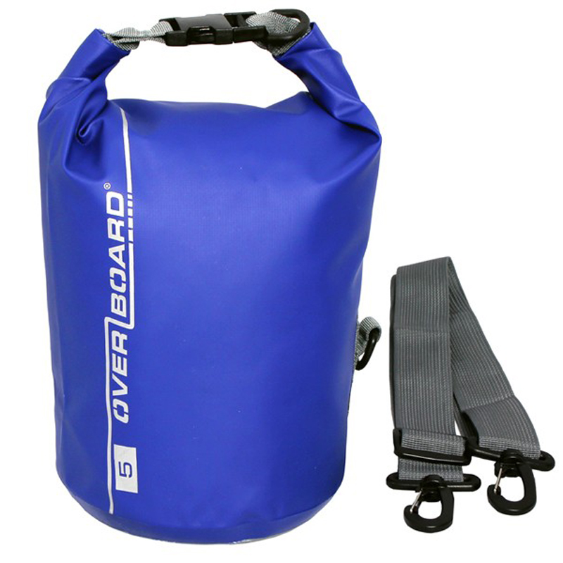 Overboard Sac Etanche De Tube Sec 5 Ltr Bleu