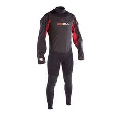Gul Ballistic Semi Dry Trockentauchanzug - Schwarz / Rot