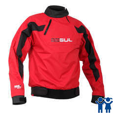 Gul Ballistic Gegurtet Junior Spraytop / Wasserdicht Cag - Rot / Schwarz