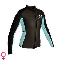 Gul Respuesta Flatlock Bolero 3 / 2Mm De La Chaqueta De Las Mujeres Traje - Blk / Pt