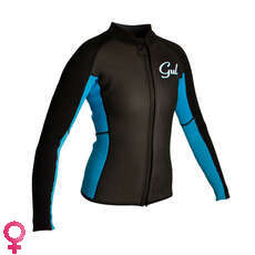 Gul Respuesta Flatlock Bolero 3 / 2Mm De La Chaqueta De Las Mujeres Traje - Negro / Ma