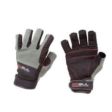Gul Summer Short Finger Junior Sailing Glove 2018 - Black/Charcoal