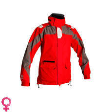 Gul Vigo Para Mujer Chaqueta Costera Vela - Red / Charcoal