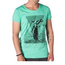 Mystic Kitesurf-T-Shirt - Blind Judge - Paradise Green Nahkampf Mystic Kitesurf-T-Shirt - Blind Judge - Paradise Green Nahkampf