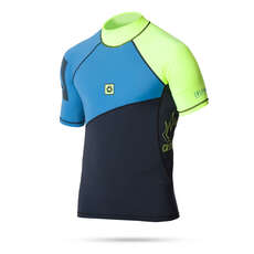 Crossfire Mystic Shortsleeve Camisa De Lycra - Azul Marino