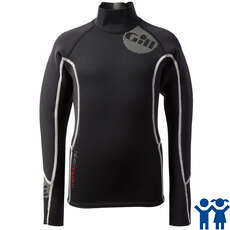 Gill Junior Thermoskin Wetsuit Top - Nero