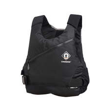 Crewsaver Pro Sz Seitliche Reißverschluss Schwimmhilfe - Schwarz / Grau