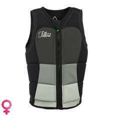 Suivez Ladies Atlantis Pro Impact Wakeboard Vest - Noir Suivez Ladies Atlantis Pro Impact Wakeboard Vest - Noir