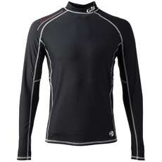 Gill Herren Pro Rash Vest Langarm - Schwarz Gill Herren Pro Rash Vest Langarm - Schwarz