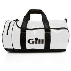 Gill Tarp Barrel Bag - White
