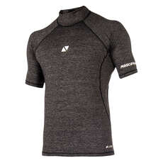 Magic Marine Cube Kurzarm Rash Vest  - Schwarz
