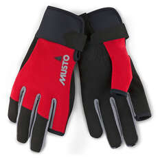 Musto Essential Long Finger Segelhandschuhe -  - True Red