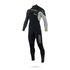 Mystic Drip 5/4 Gbs Front Zip Wetsuit - Schwarz / Grau