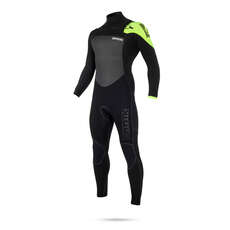 Mistico Legend 5/3 Gbs Fast Dry Wetsuit - Nero / Lime