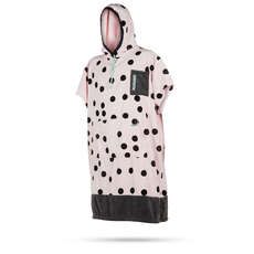 Mystic Allover Stampa Poncho / Fleece / Cambiare Veste - Rosa Mystic Allover Stampa Poncho / Fleece / Cambiare Veste - Rosa