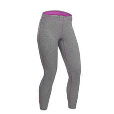 Palm Arun Damen Leggings Baselayer Hose - Heather Grey