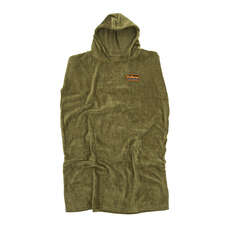 Следуйте За Пончо С Капюшоном - Армейский Зеленый