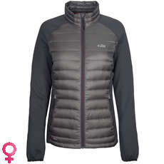 Gill Womens Hybrid Down Jacket - Pewter