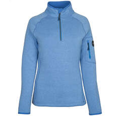 Gill Damen Strick Fleece  - Hellblau