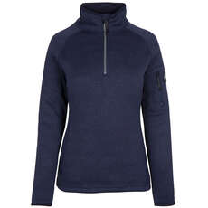 Gill Damen Strick Fleece  - Navy