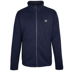 Gill Knit Fleece Jacke  - Navy