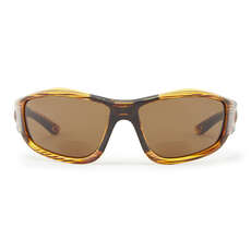Gill Race Bi-Focal Sonnenbrille - Woodgrain Amber