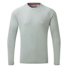 Футболка Gill Mens Uv Tec С Длинным Рукавом С Круглым Вырезом - Серый