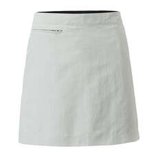 Gill Damen Uv Tec Skort  - Silber