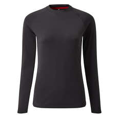Gill Womens Uv Tec Футболка С Длинным Рукавом - Уголь