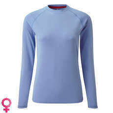 Gill Womens Uv Tec Camiseta Manga Larga - Azul