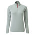Gill Womens UV Tec Long Sleeve Zip Tee - Grey