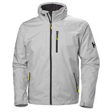 Helly Hansen Hooded Crew Midlayer Jacket - Grey Fog