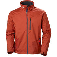 Helly Hansen Crew Mid Layer Jacke - Roter Ziegel