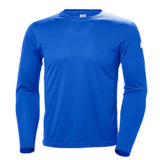 Helly Hansen Hh Tech Crew Langarmhemd - Olympian Blue