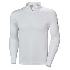 Helly Hansen Hh Tech Half-Zip Langarmshirt - Weiß