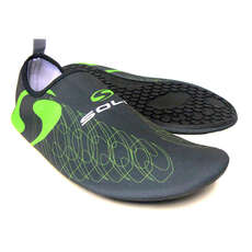 Sola Active Soles Leichte Strandschuhe - Graphite Lime