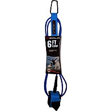 Sola 6Ft X 5Mm Competition Surfboard-Leine - Blau