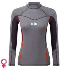 Gill Womens Pro Rash Vest Manches Longues - Gris - 5020W Gill Womens Pro Rash Vest Manches Longues - Gris - 5020W