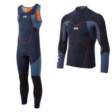 2023 Gill Race Firecell Wetsuit Kit - Bleu - Rs16 / 17