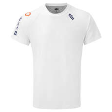 Gill Race Kurzarm T-Shirt - Weiß - Rs36