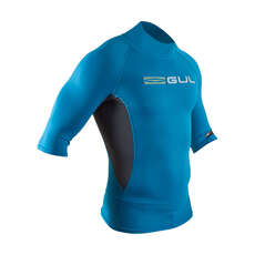 Gul Xola Kurzarm Rashvest - Blau / Schwarz- Rg0338-B7