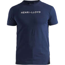 2023 Henri Lloyd Mav Baumwoll-T-Shirt - Marineblau