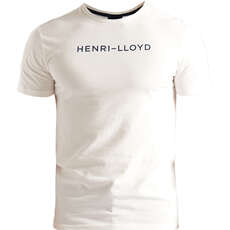 Henri Lloyd Mav Baumwoll-T-Shirt - Wolkenweiß