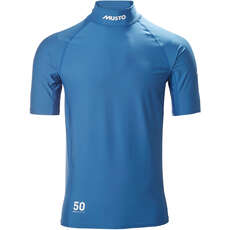 Musto Sunblock Rash Guard С Короткими Рукавами  Года - Sky Diver Blue 81216