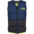 Gilet Mystic Marshall Wake Boarding Con Cerniera Frontale - Navy / Lime