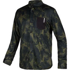 Maglietta Mystic Shred Quickdry Top - Brave Green 200146