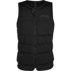 Gilet Impatto Con Cerniera Frontale Mystic Stone Wake Boarding - Nero