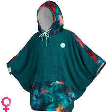 Mystic Womens Poncho Changing Robe - Teal Mystic Womens Poncho Changing Robe - Teal